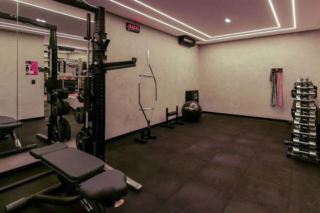 Interior do Studio PinkFit